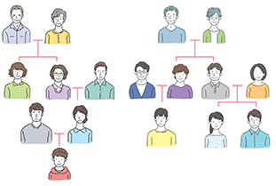 相続人調査の図